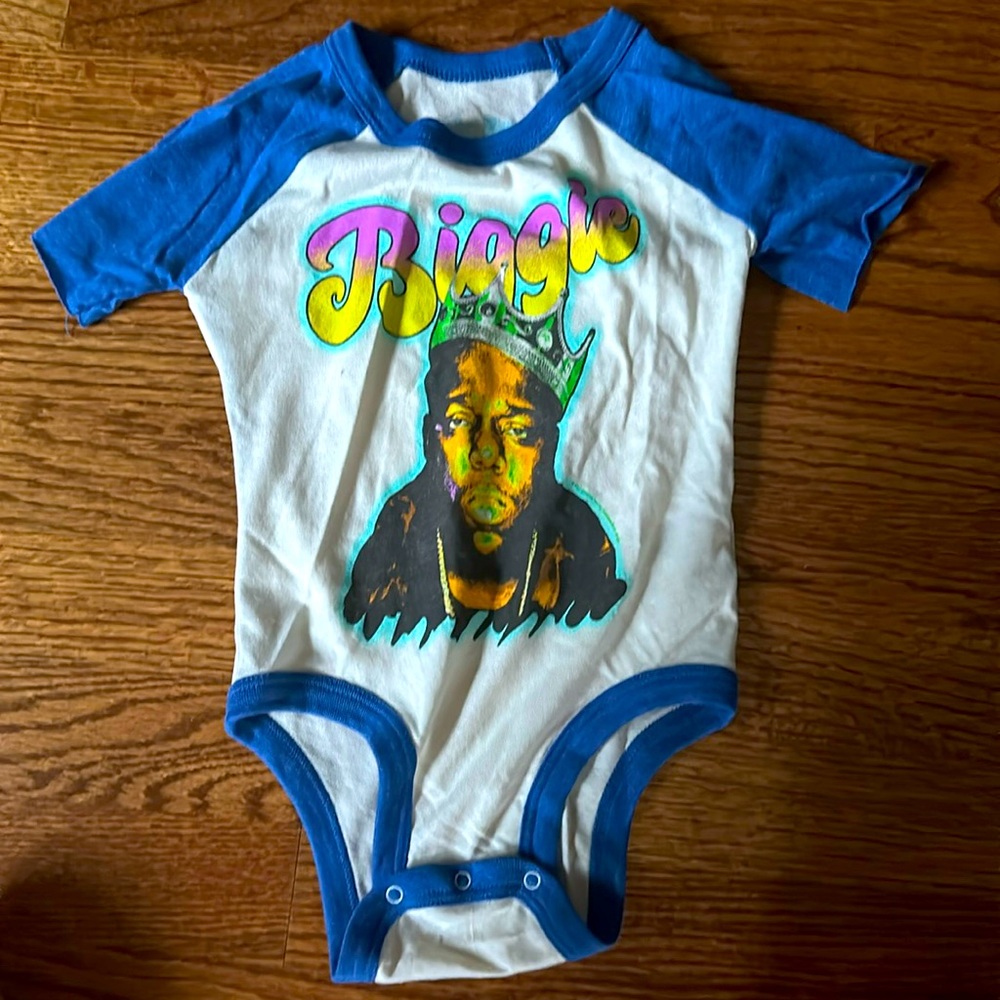 New! Rowdy Sprout Biggie Onesie